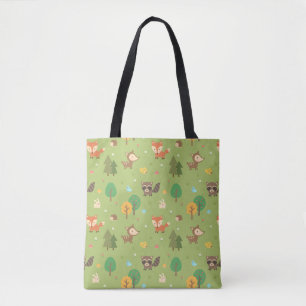 Süße Waldtier-Muster-Tasche Tasche