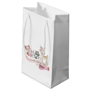 Süße Waldtiere Mädchen Baby Girl Kleine Geschenktüte