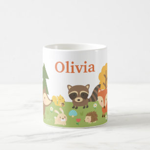Süße Waldtiere und Kreaturen Kaffeetasse