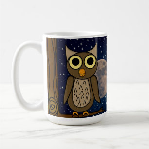 Süße Waldvogel-Kunst Kaffeetasse