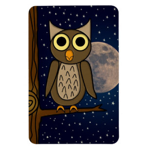 Süße Waldvogel-Kunst Magnet