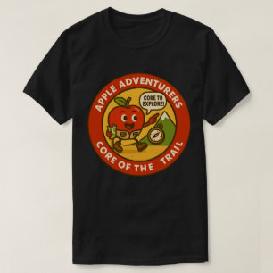 Süße Wander-Apfel-Outdoor-Explorers-Ausrüstung T-Shirt