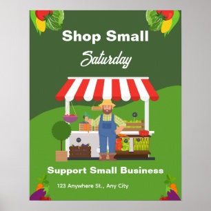 Süße Wandkunst Poster kleine Shop Liebe Cute Ret