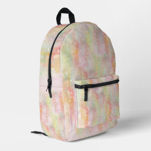 Süße Wasserfarben-Herzen Tropfen-Kunst Bedruckter Rucksack