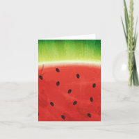 Süße Wassermalfarben-Wassermelone Riesige lustige