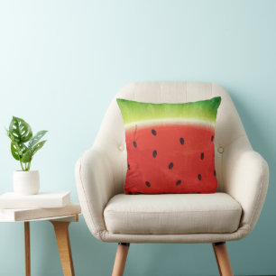 Süße Wassermalfarben-Wassermelone Riesige lustige  Kissen