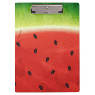 Süße Wassermalfarben-Wassermelone Riesige lustige Klemmbrett