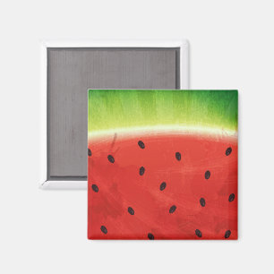 Süße Wassermalfarben-Wassermelone Riesige lustige Magnet