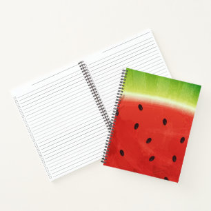 Süße Wassermalfarben-Wassermelone Riesige lustige  Notizbuch