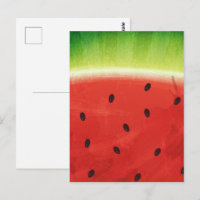 Süße Wassermalfarben-Wassermelone Riesige lustige