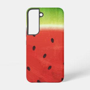 Süße Wassermalfarben-Wassermelone Riesige lustige Samsung Galaxy Hülle