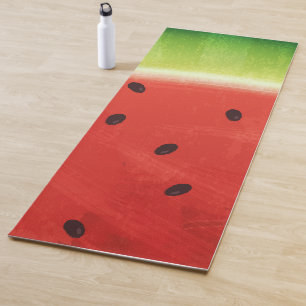 Süße Wassermalfarben-Wassermelone Riesige lustige  Yogamatte