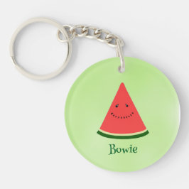 Süße Wassermelone personalisierter Acryls-Schlüsse Schlüsselanhänger