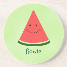 Süße Wassermelone Personalisierter Sandstein-Geträ