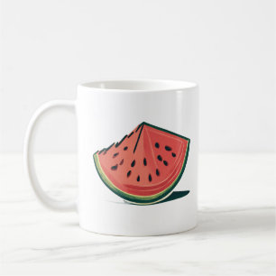 Süße Wassermelonen-Scheibe-Tasse Kaffeetasse