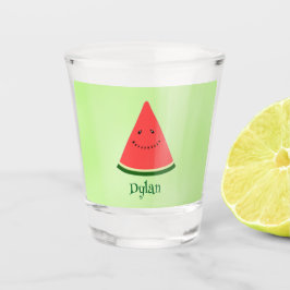 Süße Wassermelonen Sommer Personalisiertes Shotgla Schnapsglas