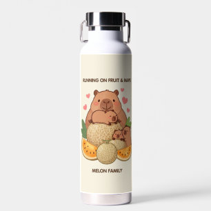 Süße Wasserschlauch-Familie der Capybaras Trinkflasche
