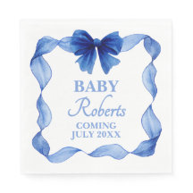 Süße weiche blaue Jungen-Babyparty