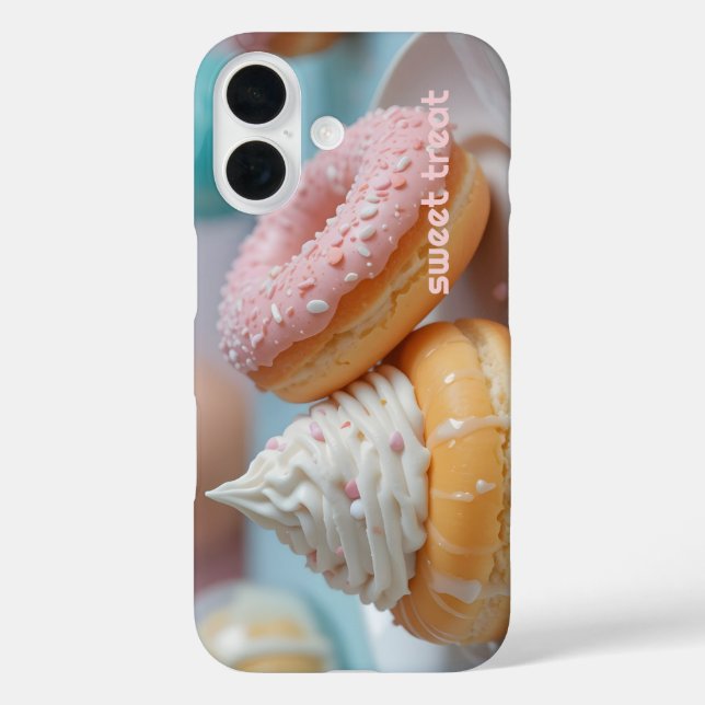 Süße & weiche Genüsse iPhone 16 Hülle (Rückseite)