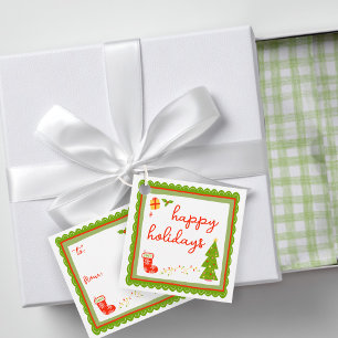 Süße Weihnachten FROHE WEIHNACHTEN Von An Geschenkanhänger