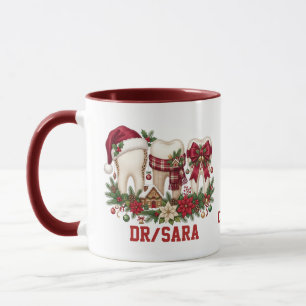 Süße Weihnachten Zahnärztliche Schwester Zahnarzt Tasse