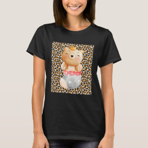 Süße Weihnachts-Baby-Bär-Tierdruck-Socke für Kinde T-Shirt