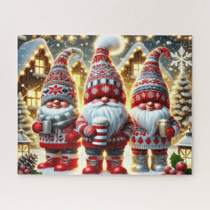 Süße Weihnachts-Gnome