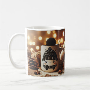 Süße Weihnachts-Rentier-Kaffeetasse Gemütlicher Kaffeetasse