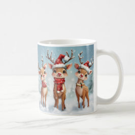 Süße Weihnachts-Rentier-Tasse – Cozy Holiday Mug  Kaffeetasse