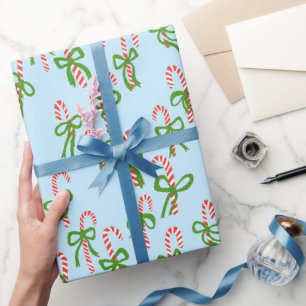 Süße Weihnachts-Schleifen Xmas-Feiertag Geschenkpapier