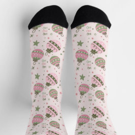Süße Weihnachts-Schmuck-Socken Socken