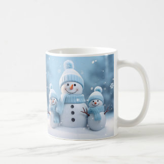 Süße Weihnachts-Schneemann-Tasse | Gemütliche Wint Kaffeetasse