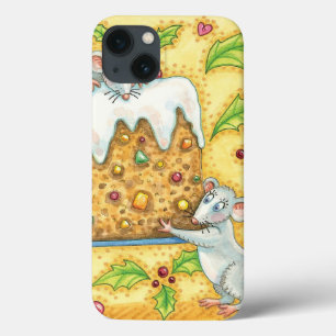 Süße Weihnachtsmäuse tragen einen Früchtekuchen-De Case-Mate iPhone Hülle