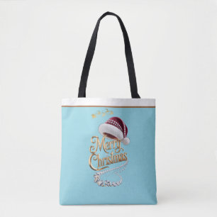 Süße Weihnachtsmütze Tasche