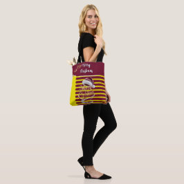 Süße Weihnachtsmütze Tasche