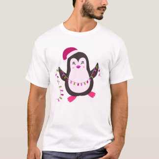 “Süße Weihnachtspinguinlichter”  ✨  T-Shirt