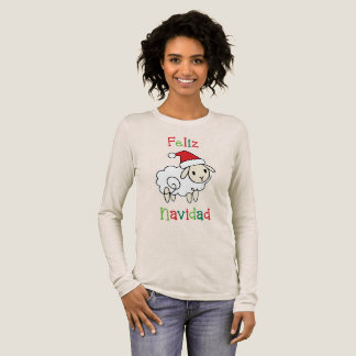 Süße Weihnachtsschafe – Frohe Weihnachten Tri-Blend Shirt