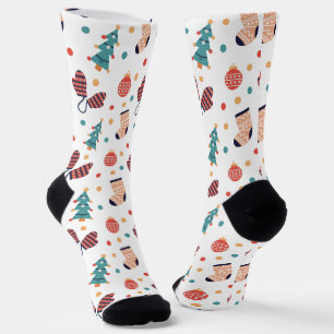 Süße Weihnachtsthemen Socken