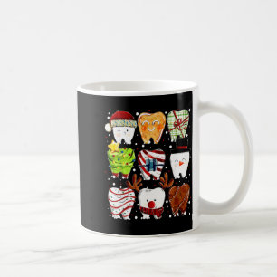 Süße Weihnachtszähne Lustiger Weihnachts-Zahnarzt  Kaffeetasse