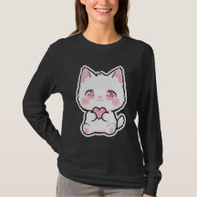 Süße weiße Katze