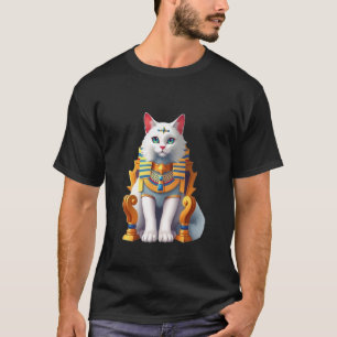 Süße Weiße Katze T-Shirt