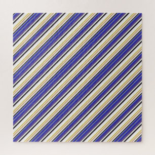 Süße weiße violette Streifen