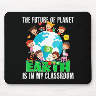 Süße Welt Erdtag Die Zukunft des Planeten liegt in Mousepad