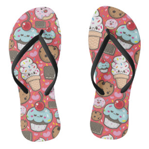 süße Welt Flip Flops