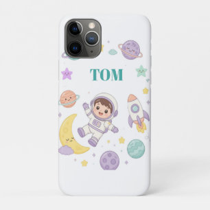 Süße Weltraumabenteuer für Kinder mit Astronauten Case-Mate iPhone Hülle