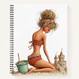 SÜSSE WHIMSICAL SOMMER THEMEN Mädchen Notizbuch