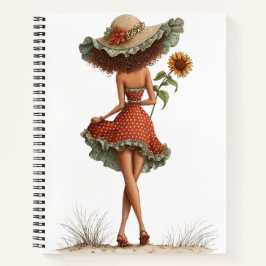 SÜSSE WHIMSICAL SOMMER THEMEN Mädchen Notizbuch