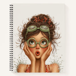 SÜSSE WHIMSICAL SOMMER THEMEN Mädchen Notizbuch