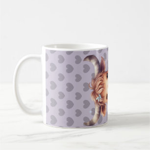 Süße Winterkuh Kaffeetasse