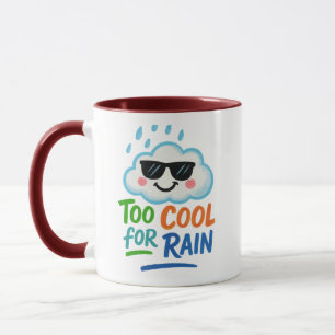 Süße Wolken-Doppel-Tassen-Kombination Tasse